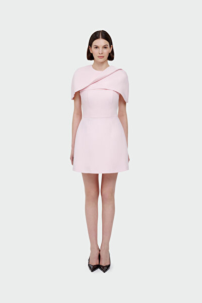 cercis Bolero Detaylı Mini Abiye Elbise