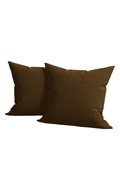 Five Store Set 2 huse pernute decorative din catifea cu fermoar, 50x50 cm, Ma...