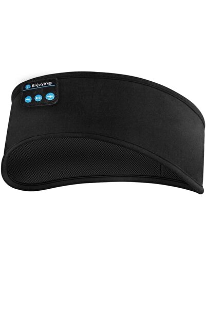 zerzembe Bluetooth’ lu Uyku Bandı Kulaklık Kablosuz Müzikli Göz Bandı Meditas...