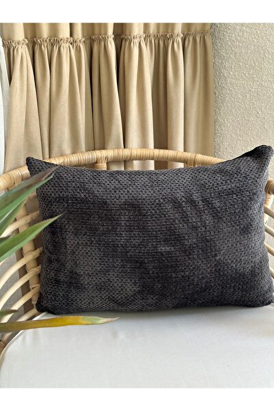 Decamor home Husă neagră pentru pernă decorativă de living