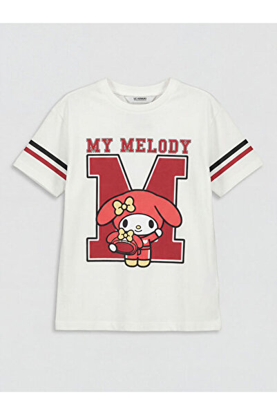 LC Waikiki تي شيرت للفتيات مطبوع عليه Işıltılı Seçimler My Melody من Shining ...