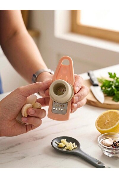 cook&kitchen Sun Cook Garlic Grater Pink