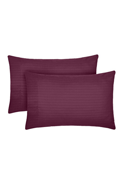 Five Store Set of 2 damask pillowcases, density 130 g/sqm, Mauve, 50/70cm