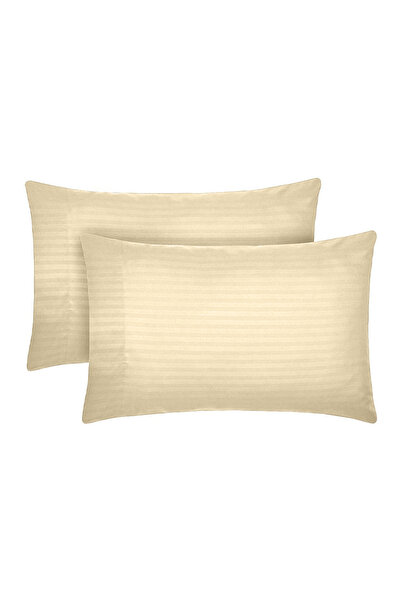 Five Store Set of 2 damask pillowcases, density 130 g/sqm, Ivoire, 40/40cm