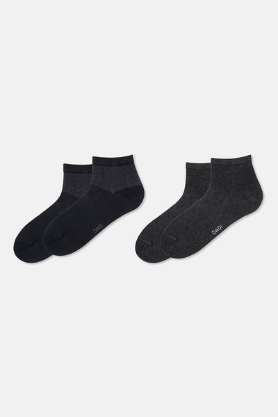 Dagi Ανδρικές κάλτσες 2 τεμαχίων με σχέδιο ψαροκόκαλο