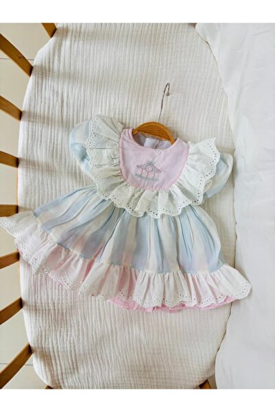 NUNU BABY Lunna Kız Bebek Elbise
