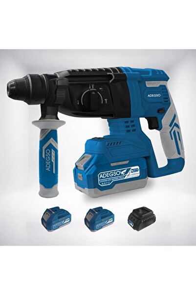 AutoFamily 21V Lithium-Ion Power, 1100 RPM | 4400 BPM, 3 In One (Drill, Hamme...