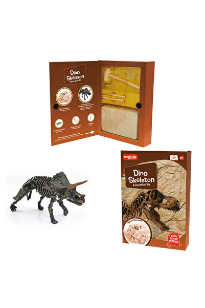Keycraft Set de experimente - Sapă și descoperă scheletul dinozaurului