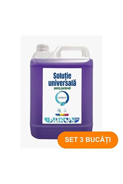Corect SET 3 PIECES - Universal Floor Cleaning Solution, 5L
