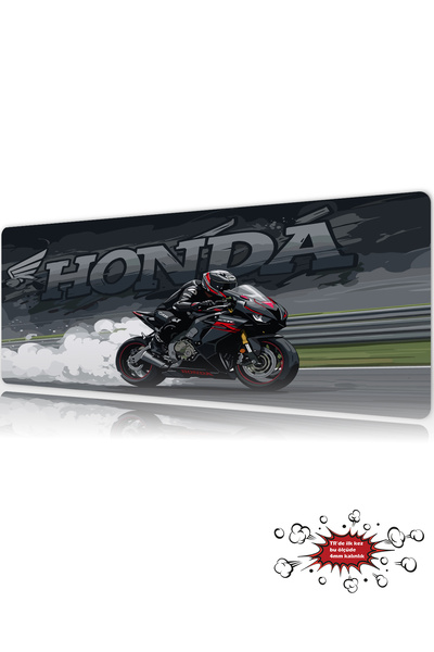 urzuva Motor Modelleri Gaming Oyuncu XL Mouse Pad Mousepad 90X40 cm 4MM Dikiş...