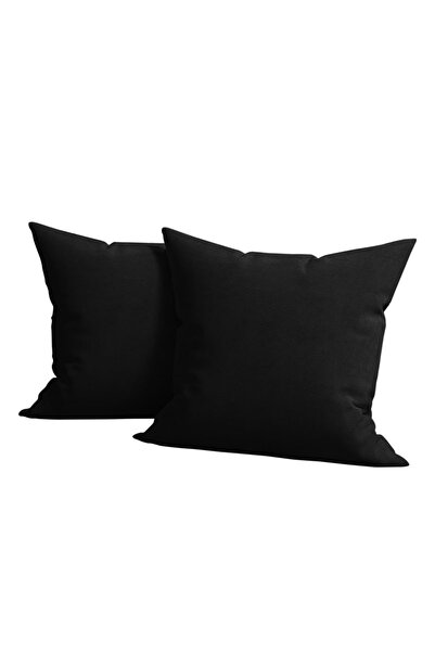 Five Store Set of 2 decorative velvet cushion covers with zipper, 50x50 cm, M...