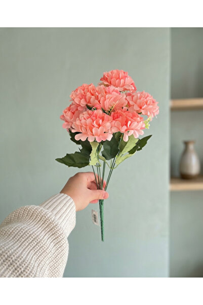 BAKBURAYA YAPAY ÇİÇEKÇİLİK 7-Branch Pomegranate Flower Artificial Hydrangea D...