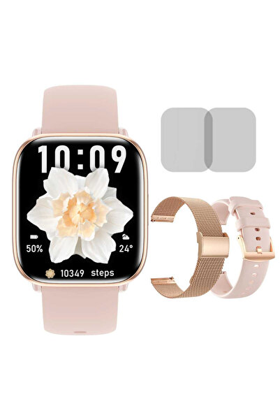 Lumaudio LUMAUDiO® Quantum Smartwatch with 7-Day Battery Life and 2 Straps In...