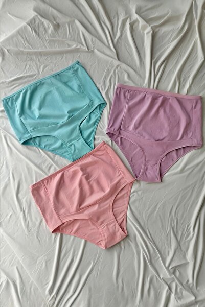 MODALADY 3 قطع سراويل الأمومة مصنوعة من القطن بنسبة 100%