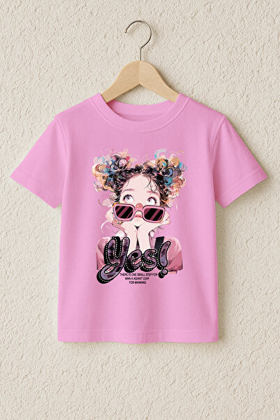 MYADA Tricou premium din bumbac 100% imprimat cu stilul Cool Girl 23968