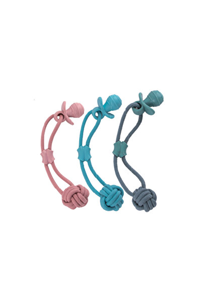 Eastland Gld-Spt- Tpr Dog Chew Toy with String (173930) Pacifier 38C