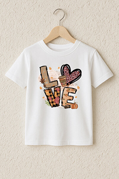 MYADA Tricou premium din bumbac 100% cu imprimeu Love Leopard Heart 23948