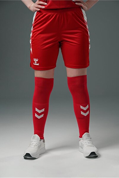 hummel Pantaloni scurți roșii pentru femei, echipa națională