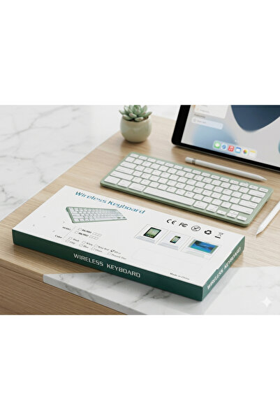 ENNOVA BK3002 Ultra-Slim Wireless Bluetooth Keyboard for Tablets, Phones, and...