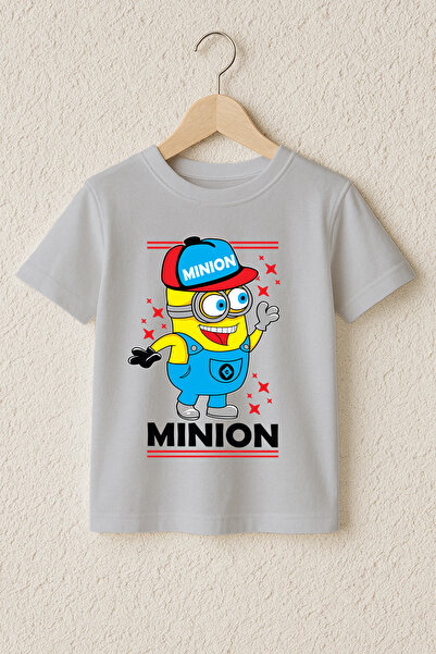 MYADA Tricou premium cu imprimeu Minion, 100% bumbac 23401