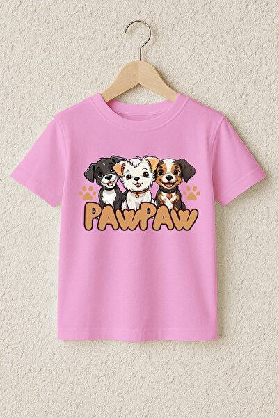 MYADA Μπλουζάκι Cute Dogs με στάμπα, 100% βαμβάκι, Premium 23352