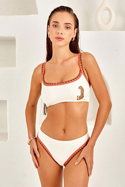 LAPIENO NAKIS DETAYLI BRA BIKINI TAKIM