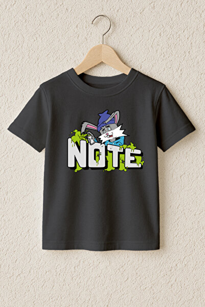 MYADA Μπλουζάκι Note Rabbit με στάμπα, 100% βαμβάκι, Premium 23518