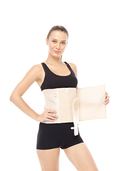 ORLEX Colostomy Corset (26 cm) – Large Area Medical Abdominal Corset (Orx ® -...