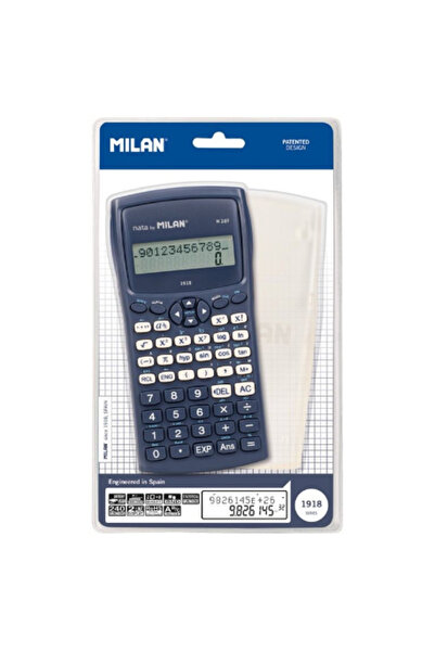 Milan Calculator 10 DG scientific 1918 blue 159110SNCBBL