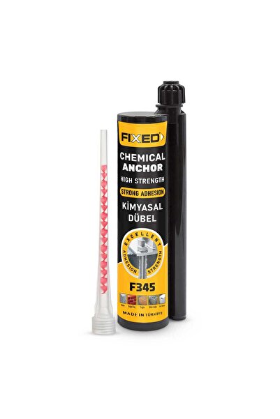SGS SGS1 Fixed F345 Kimyasal Dübel 345ml İki Bileşenli Polyester Reçine Gri