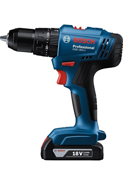 Bosch Professional BOSCH GSB 183-Li Cordless Impact Drill/Driver with 2 Batte...