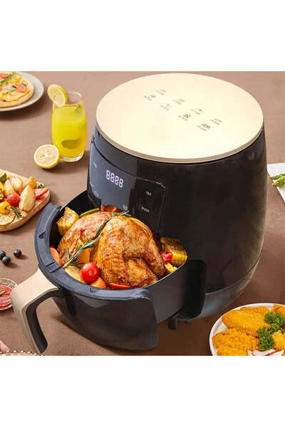 OEM AirFryer 3000 W, 6 L capacity and digital display + 100 baking papers gift