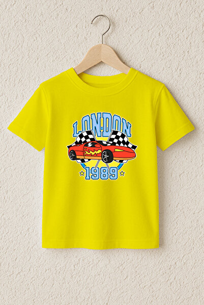 MYADA 1989 London Racers Μπλουζάκι με στάμπα από 100% βαμβάκι Premium 23530