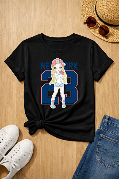 MYADA Ню Йорк 23 Щампована 100% памучна премиум тениска 27022
