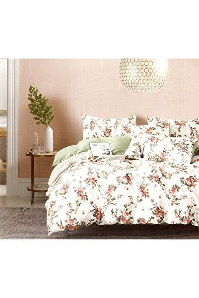 Five Store Single bed linen with elastic bed cover, Roisin, ranforce cotton, ...