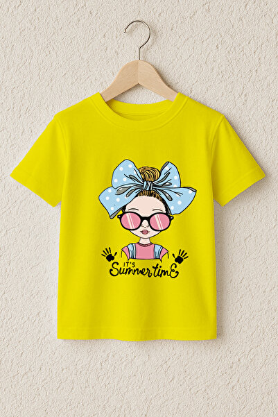 MYADA Μπλουζάκι Summer Time με στάμπα, 100% βαμβάκι, Premium 23639