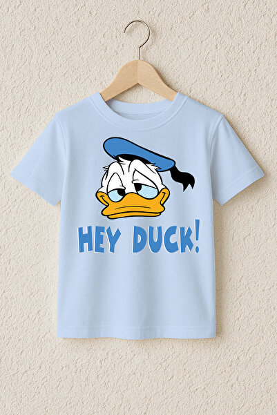 MYADA تي شيرت هاي داك مطبوع 100% قطن فاخر 15792