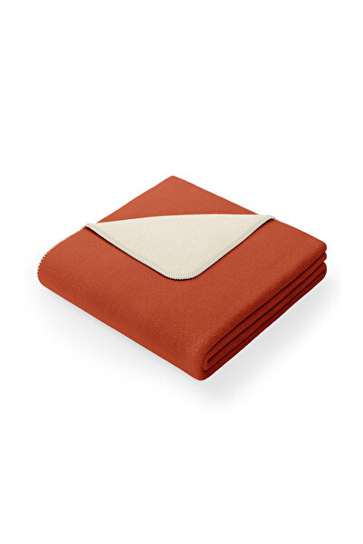 Amelia Home Classic cotton blanket, Virkkuu, 430 g/m2, 150x200 cm, orange