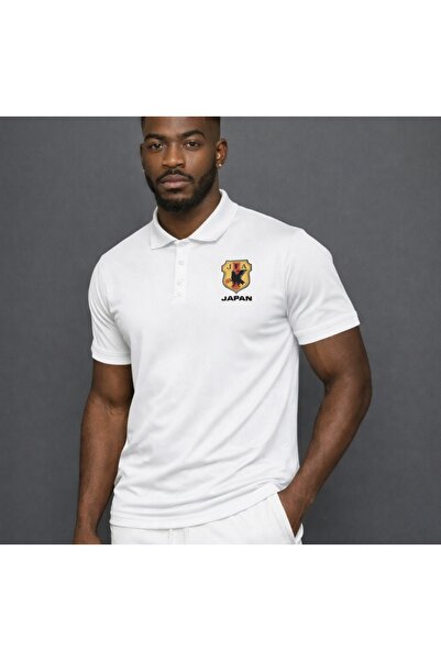 NOFLEN Men's Japan Printed Polo Neck T-Shirt