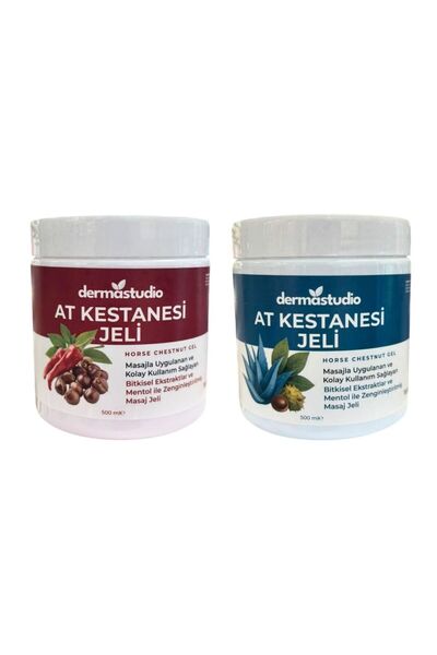 DERMASTUDİO At Kestanesi Jeli Kırmızı Biber Ekstraktları Ve Aloe Vera 500 ml
