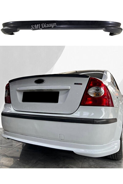 SML Dizayn Focus 2 Sedan Arka Ek-difüzör 2004-2008 Boyasız Plastik Focus Arka...