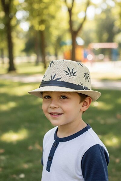 Aware Time Pălărie unisex Jackson Cowboy Trilby pentru copii de 3-6 ani