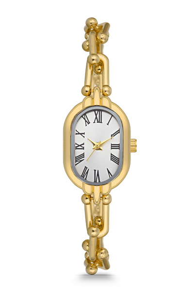 Newera Watch ساعة يد نسائية بسلسلة رفيعة