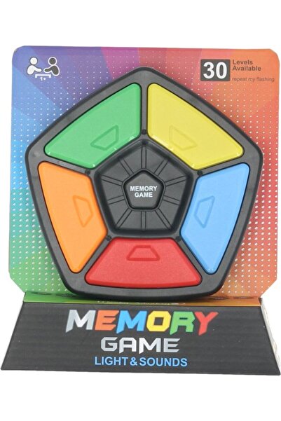 Toybox Electronic Memory Game with Lights and Sounds, Battery Operated Toys F...