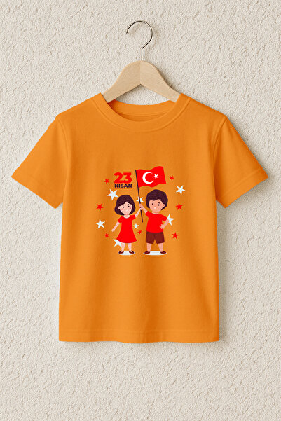 MYADA Μπλουζάκι 23 Απριλίου Republic Children's Printed 100% Cotton Premium 4...