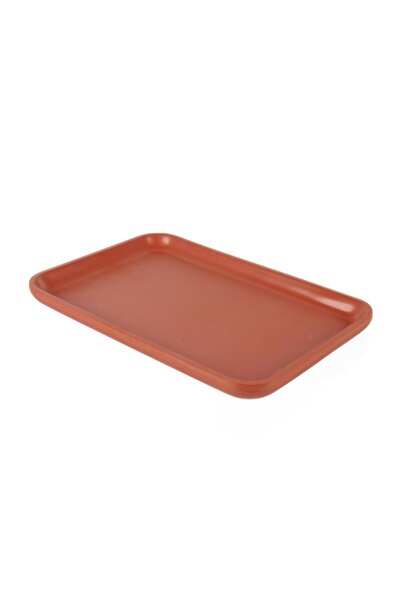 Globy Rectangular Presentation Tray Orange 30.5×20×2 cm