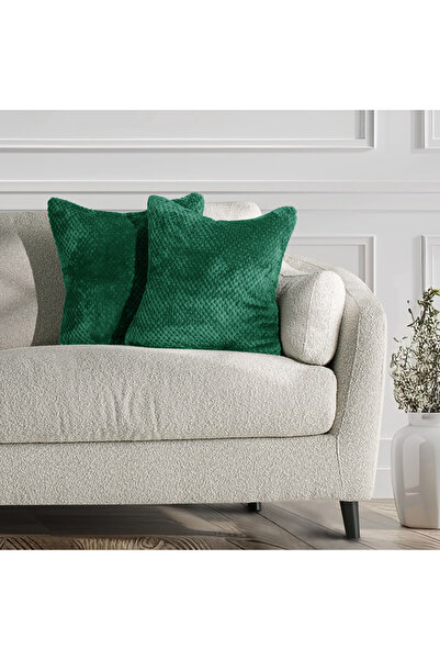 Deco King Set 2 huse pernute decorative, model geometric in relief, Henry, 45...