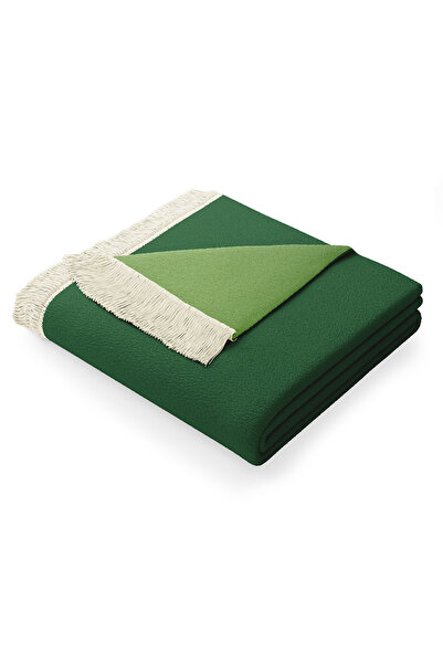 Amelia Home Vintage cotton blanket with fringes, Franse, 430 g/m2, 150x200 cm...