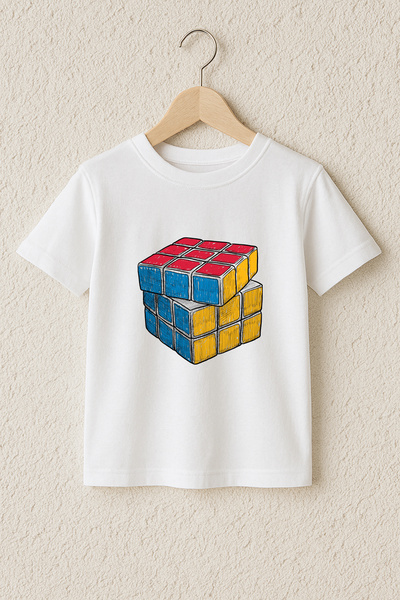 MYADA Μπλουζάκι Intelligence Cube με στάμπα, 100% βαμβάκι, Premium 15665