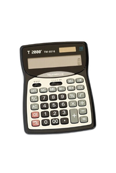 T2000 16-digit desktop calculator TM-6016